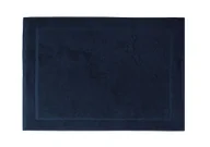 Dywaniki łazienkowe - Dywanik łazienkowy bawełniany 50x70 granat 750gram gruby - miniaturka - grafika 1