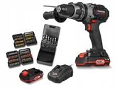 Wkrętarki - PARKSIDE PERFORMANCE WIERTARKO-WKRĘTARKA UDAROWA WALIZKA KOMPLET PSBSAP 20-Li B2 - miniaturka - grafika 1