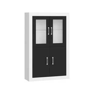 Kredens 2DW VRN-19 Verin MebloCross Craft Biały / Craft Złoty - Kredensy - miniaturka - grafika 1