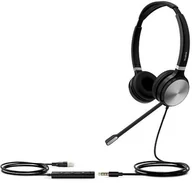Słuchawki - Yealink UH34 SE Stereo/Dual UC USB-A Czarny - miniaturka - grafika 1