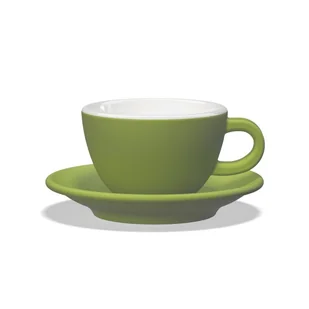 Filiżanka do cappuccino Club House Tulipano 210ml - Zielona - Filiżanki - miniaturka - grafika 1