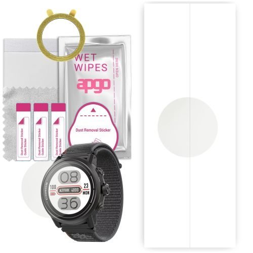 1x folia hydrożelowa MATOWA do Coros APEX 2 - apgo Smartwatch Hydrogel MATTE Protection Ochrona na ekran smartwatcha