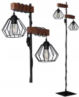 Lampy stojące - Lampa Stojąca Podłogowa 015-ST Led Loft Druciak Salon Sypialnia Nowoczesna - miniaturka - grafika 1