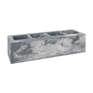 ZIEL-BRUK Bloczek słupkowy 80x20x20 cm onyx Shot - Cegły, pustaki, bloki - miniaturka - grafika 1