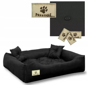 Kanapa Kojec Prestige 2 Codura Legowisko 55x45 Czarne - Sprzęt podróżny i transportery dla psów - miniaturka - grafika 1