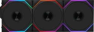 Lian Li UNI FAN TL Wireless Lüfter, ARGB, PWM, 3er-Pack - 120 mm, schwarz - Wentylatory komputerowe - miniaturka - grafika 1