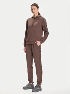 EA7 Emporio Armani Dres 7W000789 AF18880 U6063 Brązowy Regular Fit - Dresy damskie - miniaturka - grafika 1