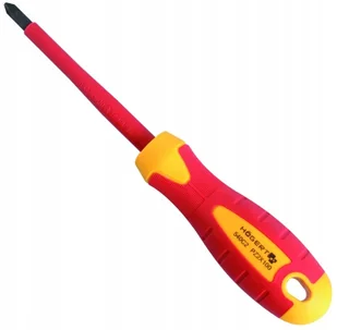 GTV Hogert Wkrętak Pozidriv PZ0 izolowany 60mm, 1000V, stal S2, HT1S940 HT1S940 - Śrubokręty - miniaturka - grafika 2