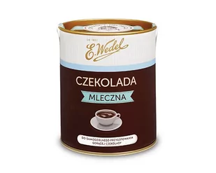 E.Wedel Czekolada mleczna do samodzielnego przygotowania gorącej czekolady 200 g - Kakao i czekolada - miniaturka - grafika 1