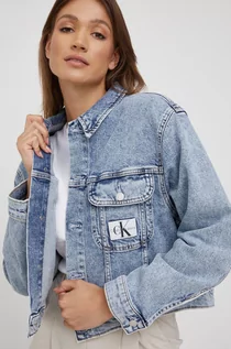 Kurtki damskie - Calvin Klein Jeans Jeans kurtka jeansowa damska przejściowa - grafika 1