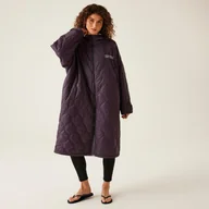 Płaszcze damskie - Regatta Unisex Płaszcz Plażowy Quilted Fioletowy, Rozmiar: S/M - miniaturka - grafika 1