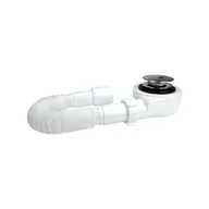 Syfony - ANIPLAST Syfon brodzika 50 mm KLIK-KLAK chrom ANIPLAST - miniaturka - grafika 1