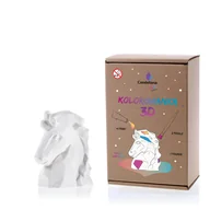 Figurki dla dzieci - Candellana Candellana Kolorowanka 3D w zestawie z 4 farbkami i 2 pędzlami | Figurka Gipsowa 3D do malowania | DIY | Dla dzieci i dorosłych, dekoracja domu | Horse Low-Poly Horse Low-Poly - miniaturka - grafika 1