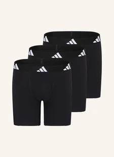 Adidas Bokserki Active Flex Cotton, 3 Szt. schwarz - adidas - Majtki damskie - miniaturka - grafika 1