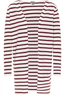 Swetry damskie - acalmar Damski kardigan 39518344-AC01, wełniany biały czerwony, XL/XXL, Wełna biała, czerwona, XL-XXL - grafika 1