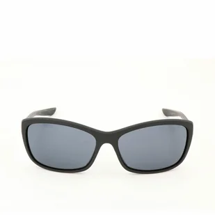 OKULARY PRZECIWSŁONECZNE - NIKE MODEL NIKE FLEX FINESSE M EV0995 OKULARY PRZECIWSŁONECZNE KOLOR CZARNY Z SZARYM CZARNYM LUSTRZANYM MATERIAŁEM WTRYSKU - Okulary przeciwsłoneczne - miniaturka - grafika 1