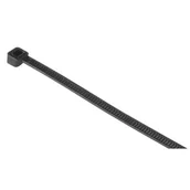 Kable USB - Hama, Opaski zaciskowe Hama 3,5 mm x 140 mm czarne 50 szt. - miniaturka - grafika 1