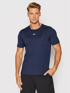 Reebok Koszulka techniczna Tech Style Activchill Move GS6598 Granatowy Slim Fit - Koszulki sportowe męskie - miniaturka - grafika 1