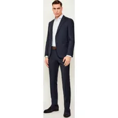 Garnitury - BOSS BLACK Wełniany garnitur H-Huge-2Pcs-253 | Slim Fit - miniaturka - grafika 1