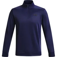 Bluzy męskie - Bluza męska Armour Fleece 1/4 Zip Under Armour - miniaturka - grafika 1