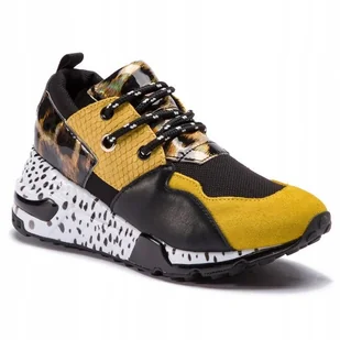 Sneaker męskie Steve Madden Ridge Yellow Multi 45 - Moda i Uroda OUTLET - miniaturka - grafika 1