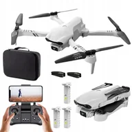 Zabawki zdalnie sterowane - DRON F10 PRO DRON SZKOLENIOWY DWIE KAMERY WIFI 3 BATERIE + POKROWIEC - miniaturka - grafika 1