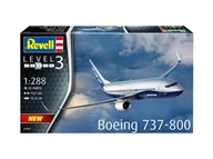 Samoloty i helikoptery - REVELL samolot 1:288 BOEING 737-800 - miniaturka - grafika 1