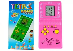 Gra Elektroniczna Tetris Kieszonkowa Różowa - Gry planszowe - miniaturka - grafika 3
