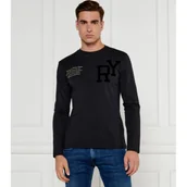 Koszulki męskie - Replay Longsleeve | Regular Fit - miniaturka - grafika 1