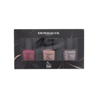 Lakiery do paznokci - Dermacol 5 Day Stay Nail Polish Collection Zestaw lakier do paznokci 5 Day Stay 11 ml 38 Cherry Blossom + lakier do paznokci 5 Day Stay 11 ml 51 Daylight + lakier do paznokci 5 Day Stay 11 ml 05 Lucky Charm - miniaturka - grafika 1