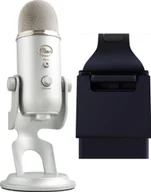 Mikrofony komputerowe - Mikrofon Blue Yeti USB Silver 988-000238 + Lampa Litra Glow - miniaturka - grafika 1