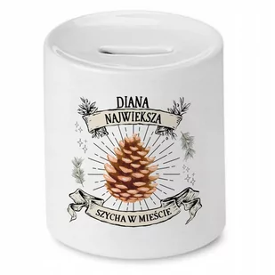 Skarbonka dla Diany na Urodziny Idealny Prezent z Nadrukiem ze Zdjęciem - Skarbonki - miniaturka - grafika 1