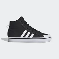 Trampki damskie - Damskie Trampki ADIDAS BRAVADA 2.0 MID HP7978 – Czarny - miniaturka - grafika 1