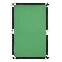 Materiał- Chromakey Green 150X200 Do Quick-Clap Panel - Blendy fotograficzne - miniaturka - grafika 1