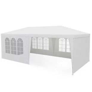 Plonos Pawilon ogrodowy 6 ścianek 3 x 6m biały Plonos 4942 - Pawilony ogrodowe Plonos Pawilon ogrodowy 6 ścianek 3 x 6m biały Plonos 4942 - Pawilony ogrodowe - miniaturka - grafika 1