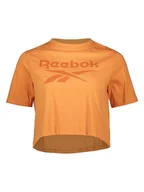 Koszulki i topy damskie - Reebok Koszulka w kolorze pomarańczowym - miniaturka - grafika 1