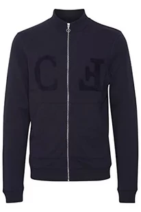CASUAL FRIDAY Męska bluza CFSebastian zipthrough z zamkiem błyskawicznym, 194013 / ciemna granatowa, S, 194013/Dark Navy, S - Bluzy męskie - miniaturka - grafika 1