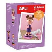 Zabawki kreatywne - Apli Kids Lalka Fofucha Dziewczynka - miniaturka - grafika 1