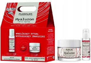 Floslek Floslek XMASS - Zestaw Hyaluron (Krem na dzień 50ml + Serum przeciwzmarszczkowe 30ml) - Zestawy kosmetyków damskich - miniaturka - grafika 1