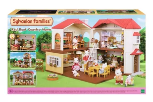 Sylvanian Families dom z czerwonym dachem - Figurki dla dzieci - miniaturka - grafika 2