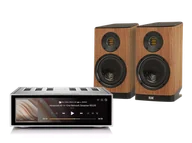 Zestawy stereo - Rose RS520 (srebrny) + VELA BS403 (orzech) - miniaturka - grafika 1