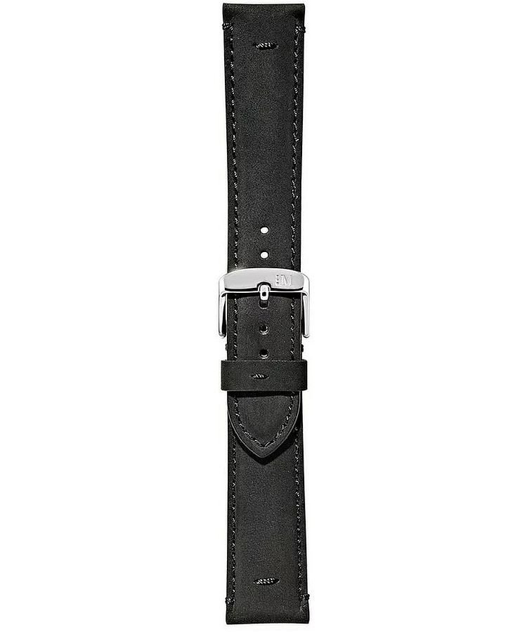 Pasek Morellato Bernini Nabuck Black 18 mm