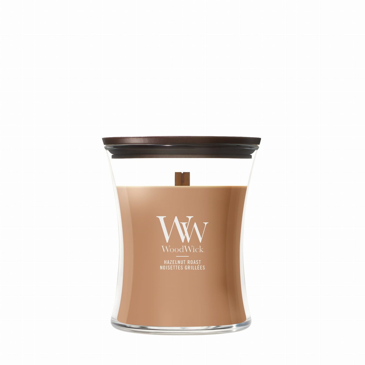 Świeca zapachowa średnia WoodWick Hazelnut Roast