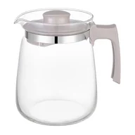 Dzbanki i imbryki - Dzbanek szklany do gorących napojów 2 l beżowy - miniaturka - grafika 1