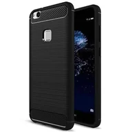 Etui i futerały do telefonów - CASE ETUI CARBON LUX CZARNY SAMSUNG GALAXY A10s - miniaturka - grafika 1