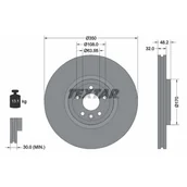 Tarcze hamulcowe - Tarcza hamulcowa TEXTAR 92308205 - miniaturka - grafika 1