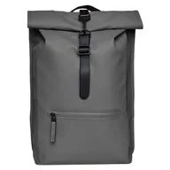Plecaki - Plecak Rains Rolltop Rucksack 13320-13 - szary - miniaturka - grafika 1