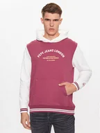Bluzy męskie - Pepe Jeans Bluza Medley PM582473 Bordowy Regular Fit - miniaturka - grafika 1