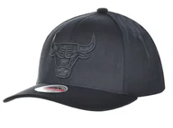 Czapki damskie - Czapka z daszkiem Mitchell & Ness Chicago Bulls 6HSSMM19476-CBUBLCK-Uniwersalny - miniaturka - grafika 1