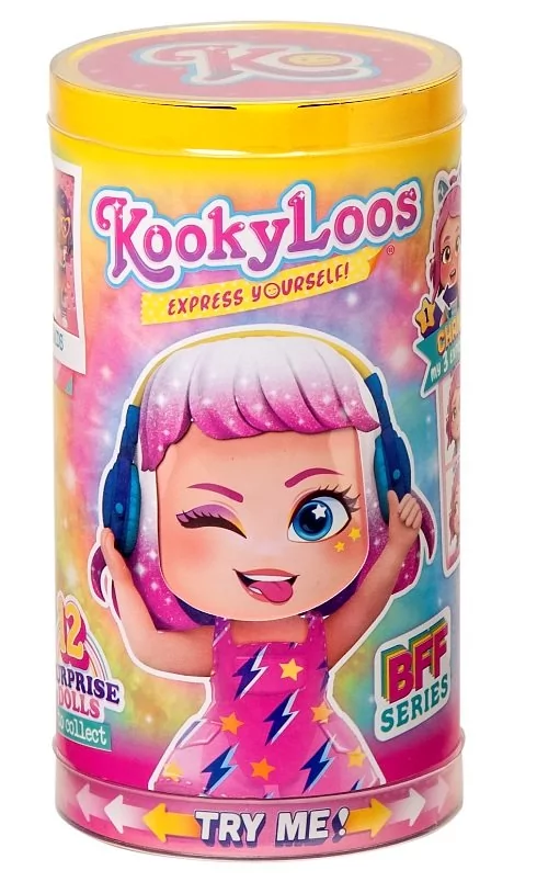 KOOKYLOOS KOOKYLOOS Figurka lalka w tubie 8431618015735